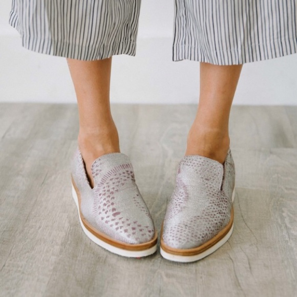 Free People Snake Eye Loafers
